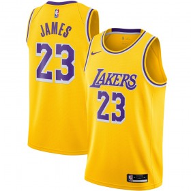 Maglia Los Angeles Lakers LeBron James 23 2020-21 Nike Icon Edition Swingman - Uomo